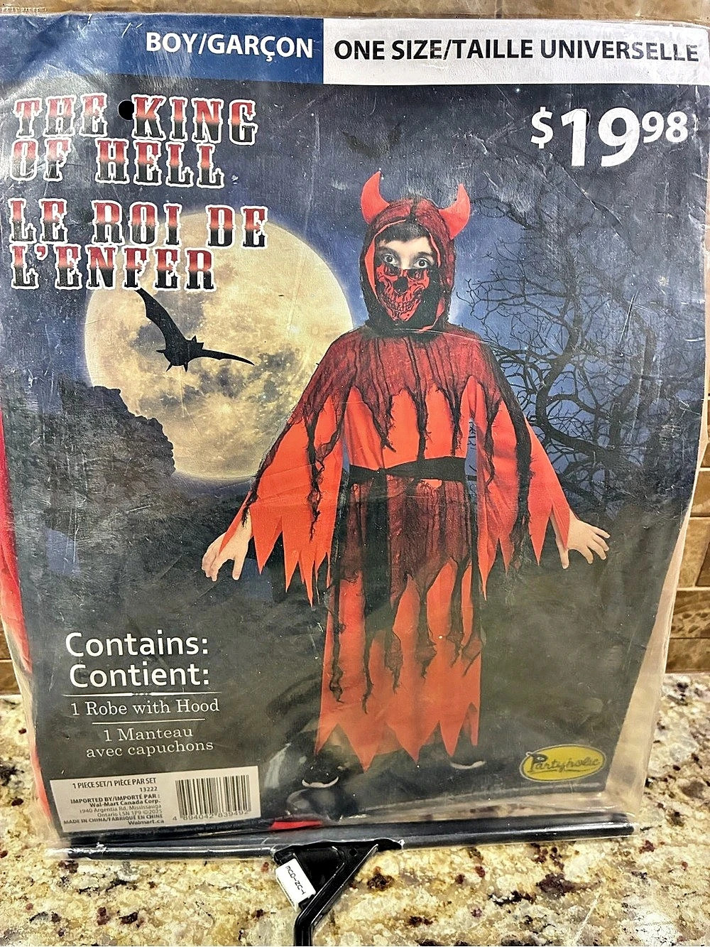 The King of Horror Devil Costume Devil Halloween Costume NWT